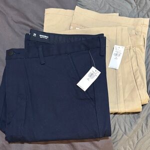 Old Navy Kids Formal Pants in Navy and Tan